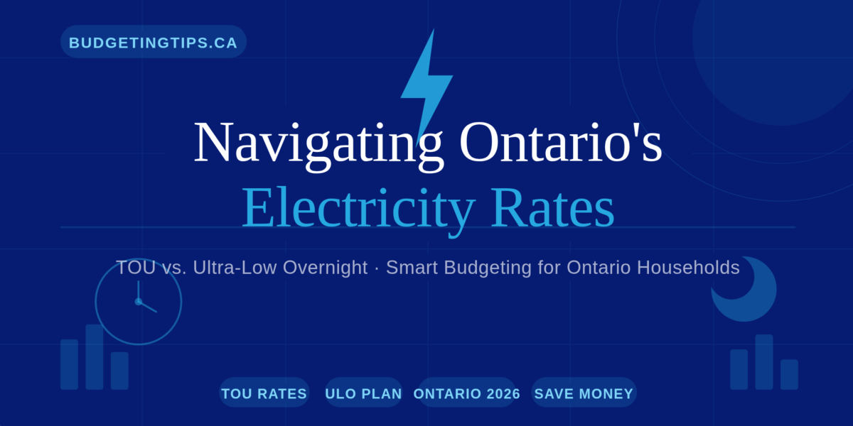 Navigating Ontario's Electricity Rates Navigating Ontario's Electricity Rates