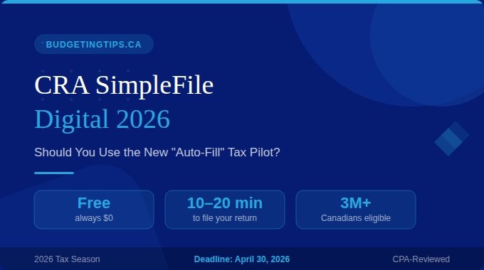 CRA SimpleFile Digital 2026